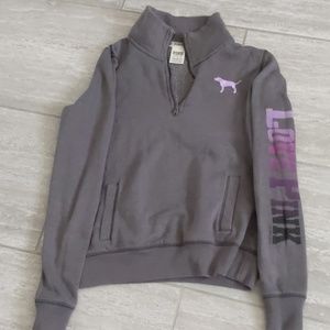 Quarter zip sweatshirt